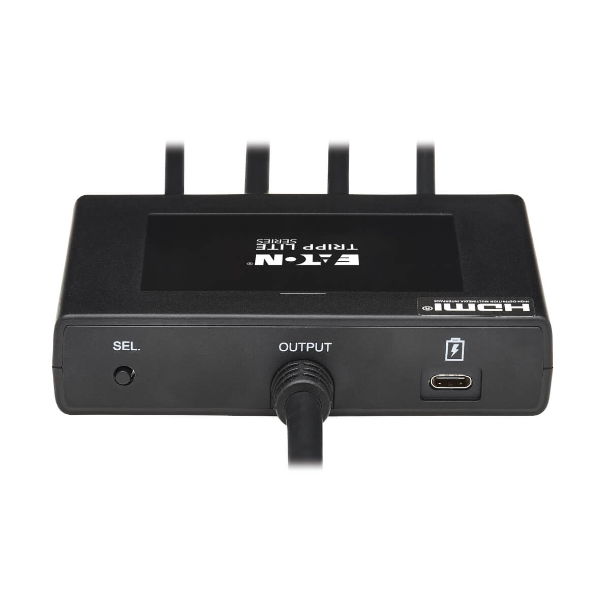 Eaton B321-4X1-HDVC 4-Port Presentation Adapter,HDMI, DP, USB-C and 1080p VGA to HDMI