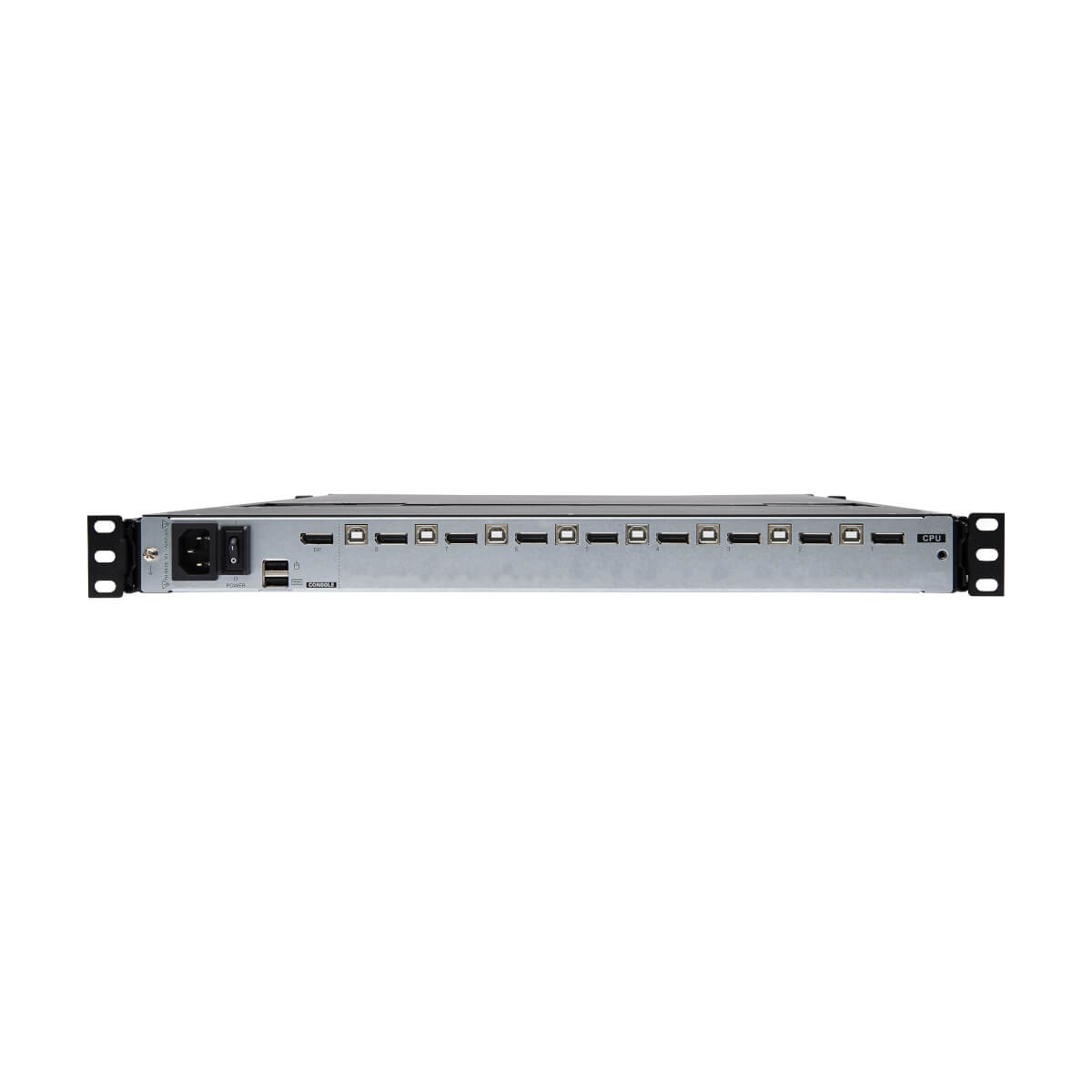 Eaton B030-DP08-17D 8-Port KVM Switch Console, DisplayPort , 17 Inch LCD, 1U