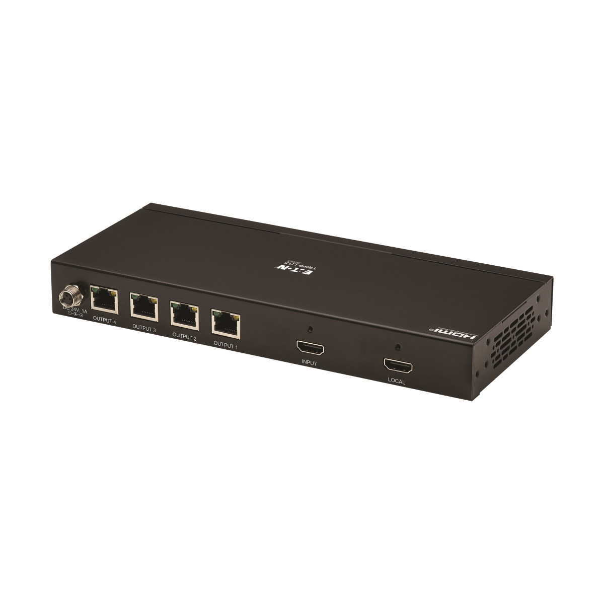 Eaton B127A-004-BHPH3 4-Port HDMI over Cat6 Extender Kit, Splitter/3x Pigtail Receivers