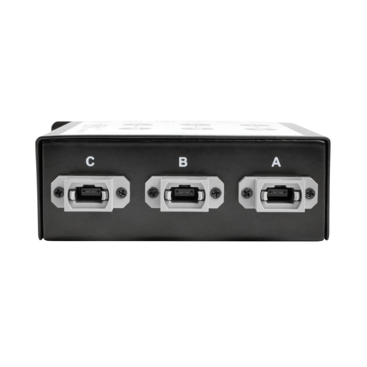 Eaton N484-3M8-LC12 40/100Gb Breakout Cassette, 40Gb to 4 x 10Gb, 100Gb to 4 x 25Gb