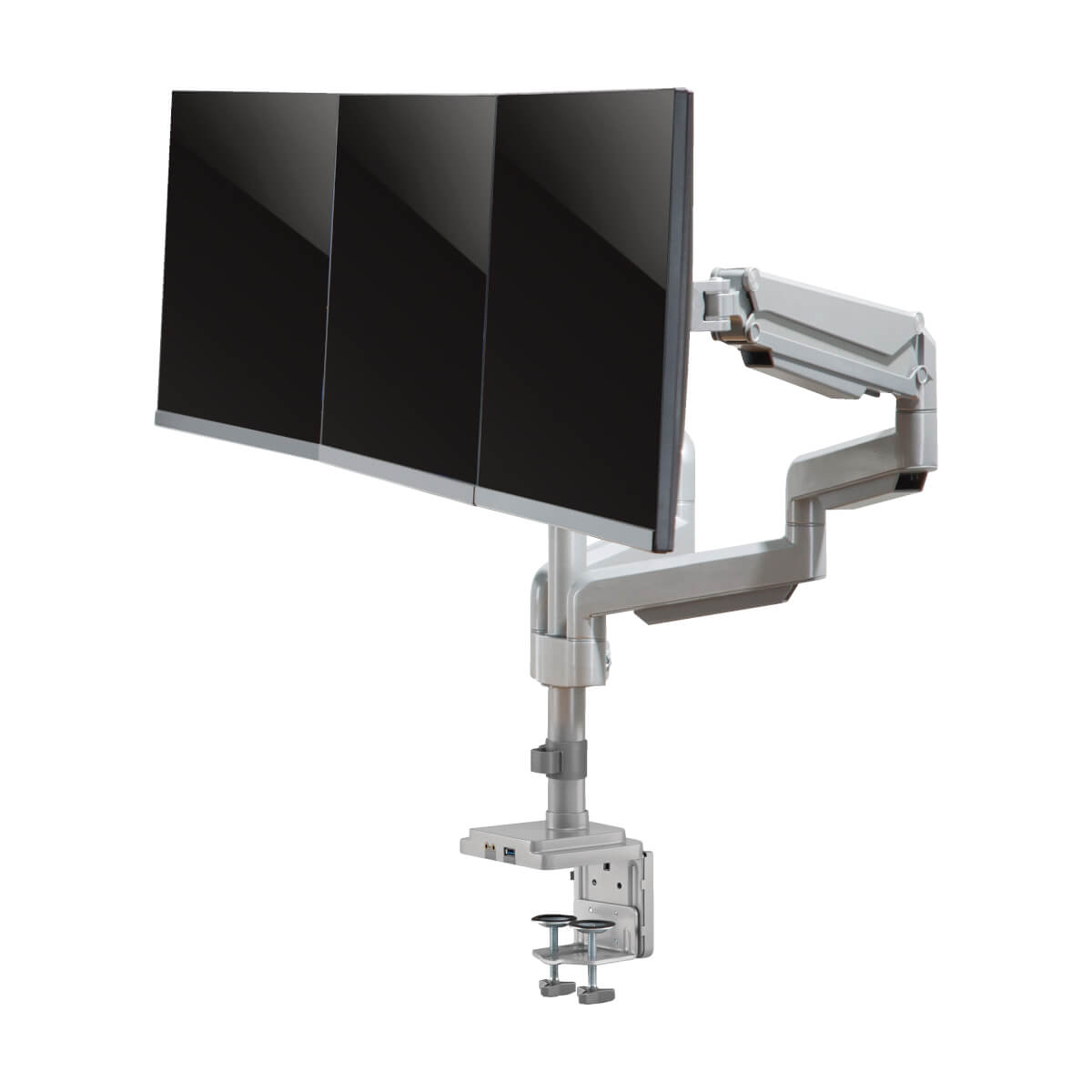 Eaton DDR1730TAL Triple-Display Flex-Arm Desktop Clamp for 17 to 30 Inch Flat-Screen Displays