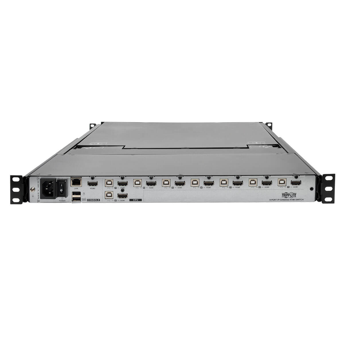 Eaton B030-008-17-IP NetDirector 8-Port 1U Rack-Mount Console HDMI KVM Switch