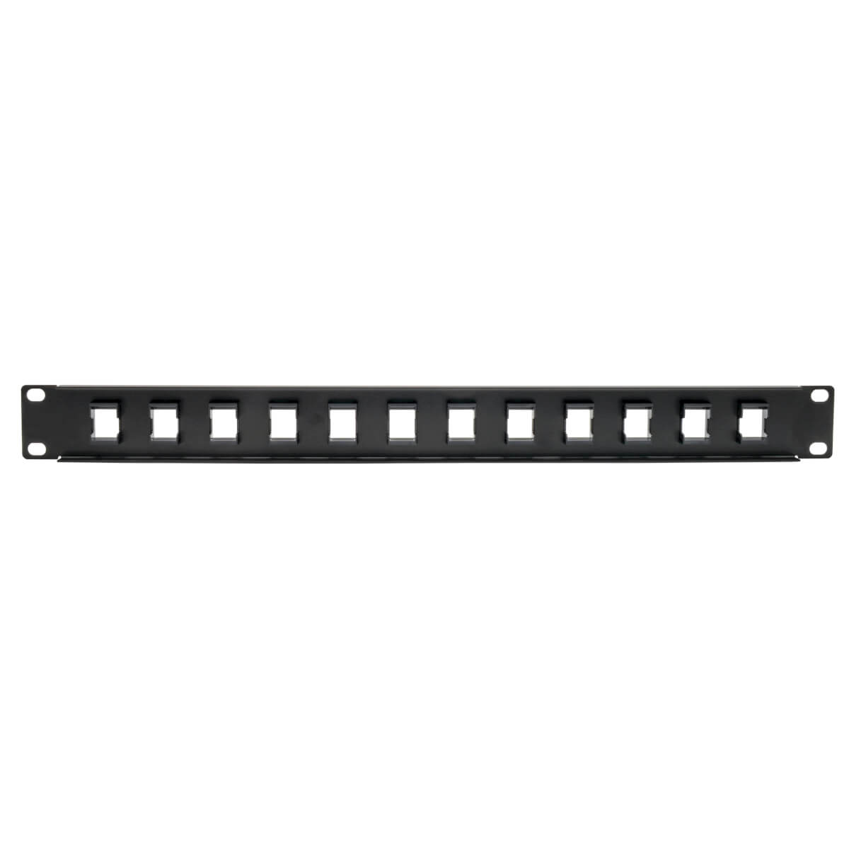Eaton N062-012-KJ 12-Port 1U Rack-Mount Unshielded Blank Keystone/Multimedia Patch Panel