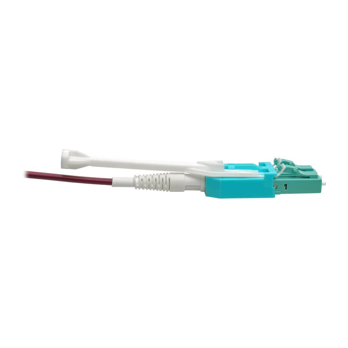 Eaton N845-02M-8L-MG 40G MTP/MPO to 4xLC Fan-Out OM4 Plenum-Rated Fiber Optic Cable, 2 m