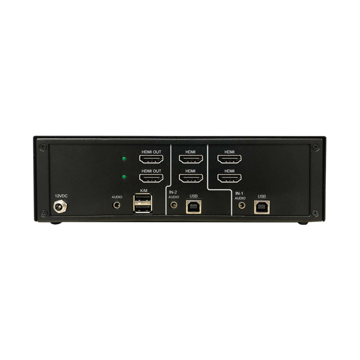 Eaton B002-H2A2-N4 Secure KVM Switch, 4-Port, HDMI to DisplayPort, 4K, CAC, Single Monitor