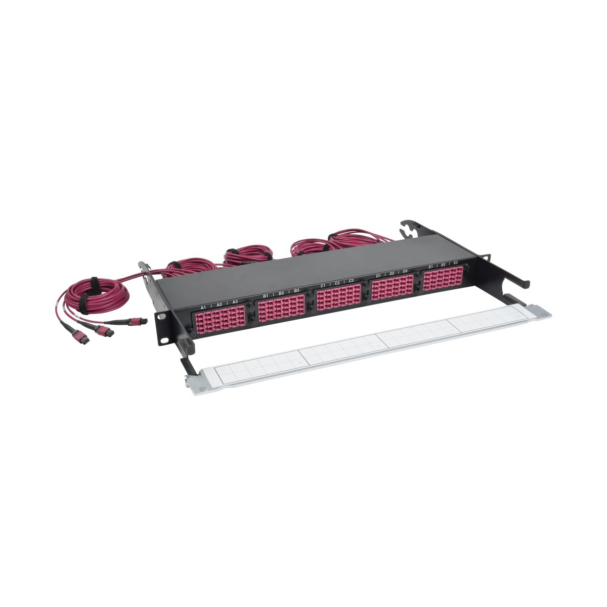 Eaton N48K-15M8L60-B 40/100GB Fiber Breakout Patch Panel, 40GB to 4 x 10Gb, 100Gb to 4 x 25GB
