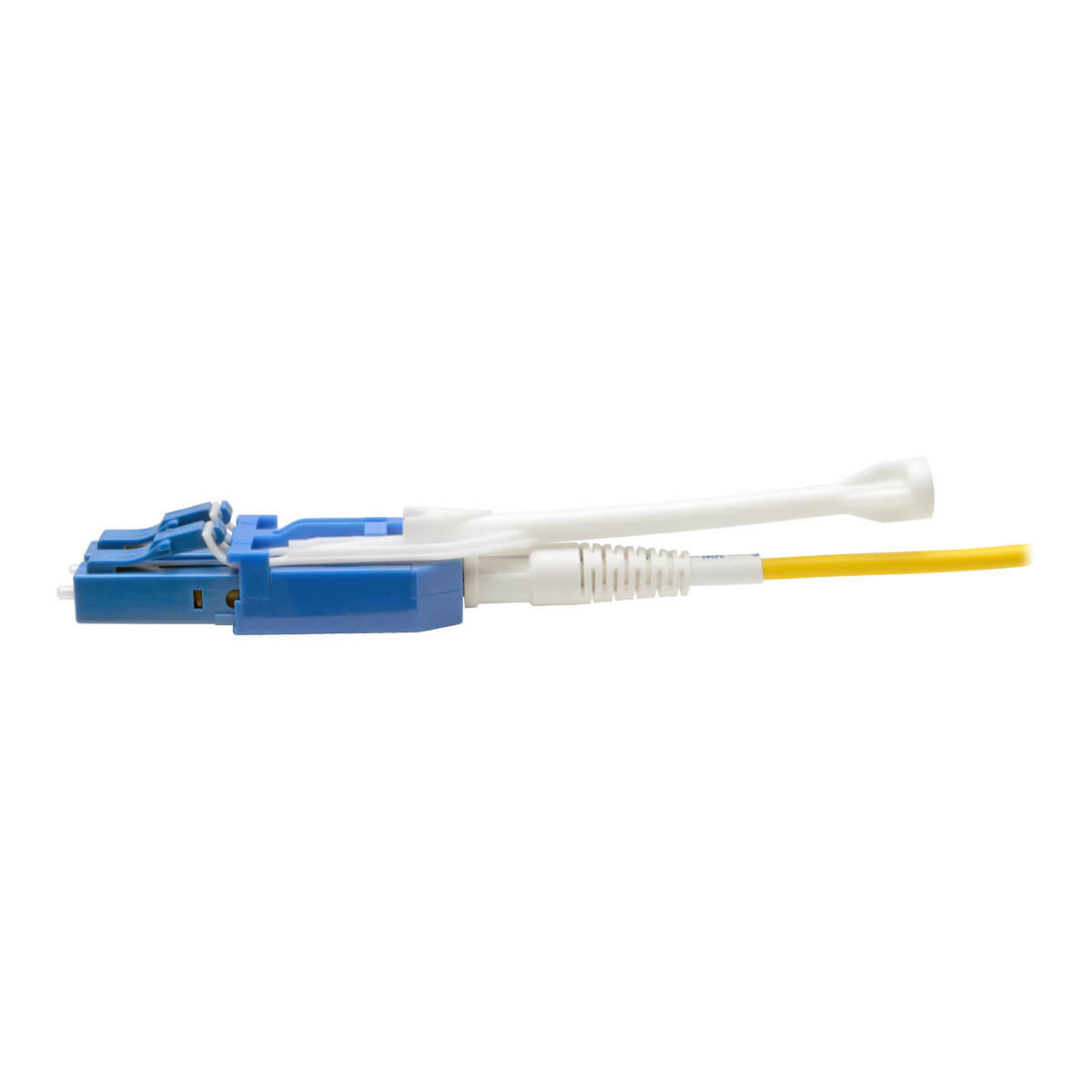 Eaton N390-02M-8LC-AP MTP/MPO (APC) to 4xLC (UPC) Singlemode Breakout Patch Cable, YL, 2 m