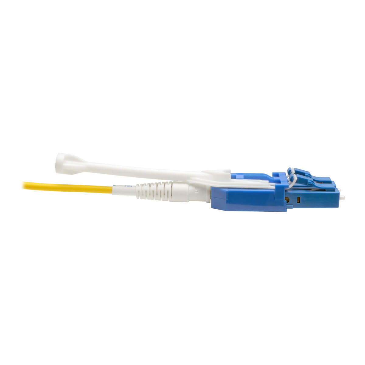 Eaton N390-02M-8LC-AP MTP/MPO (APC) to 4xLC (UPC) Singlemode Breakout Patch Cable, YL, 2 m