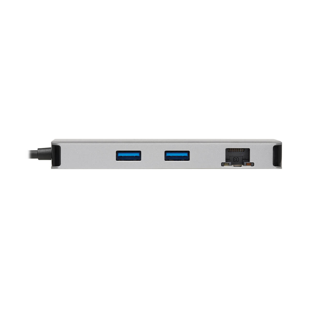 Eaton U442-DOCK8G-GG USB-C Dock, Dual Display - 4K HDMI, USB 3.2 Gen 1, USB-A Hub, GbE, GY