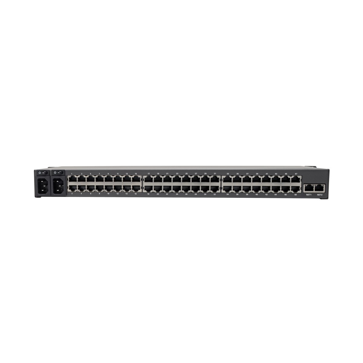 Eaton B097-048 48-Port Console Server, USB Ports-Dual GbE NIC, 4 Gb Flash, Desktop/1U Rack