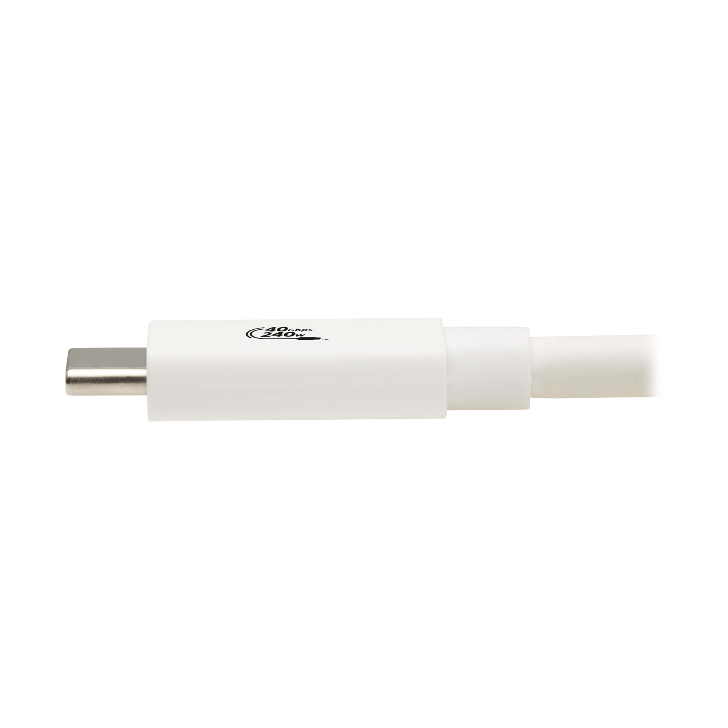 Eaton U521-1P0M-WH Tripp Lite series USB4 40Gbps Cable - USB-C, 240W PD Charging, WT, 1 m