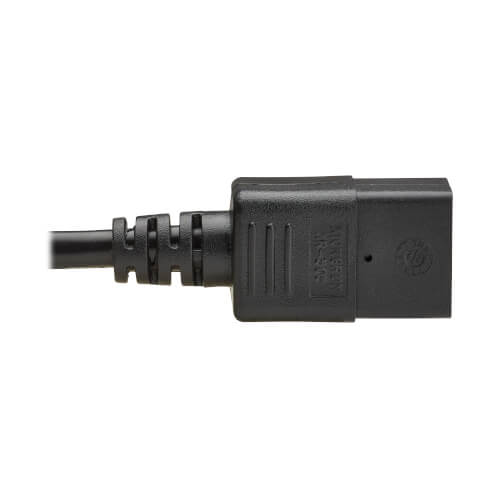 Eaton P047-02M-EU Power cable, C14 to C19, H05VV-F, 10A, 2M