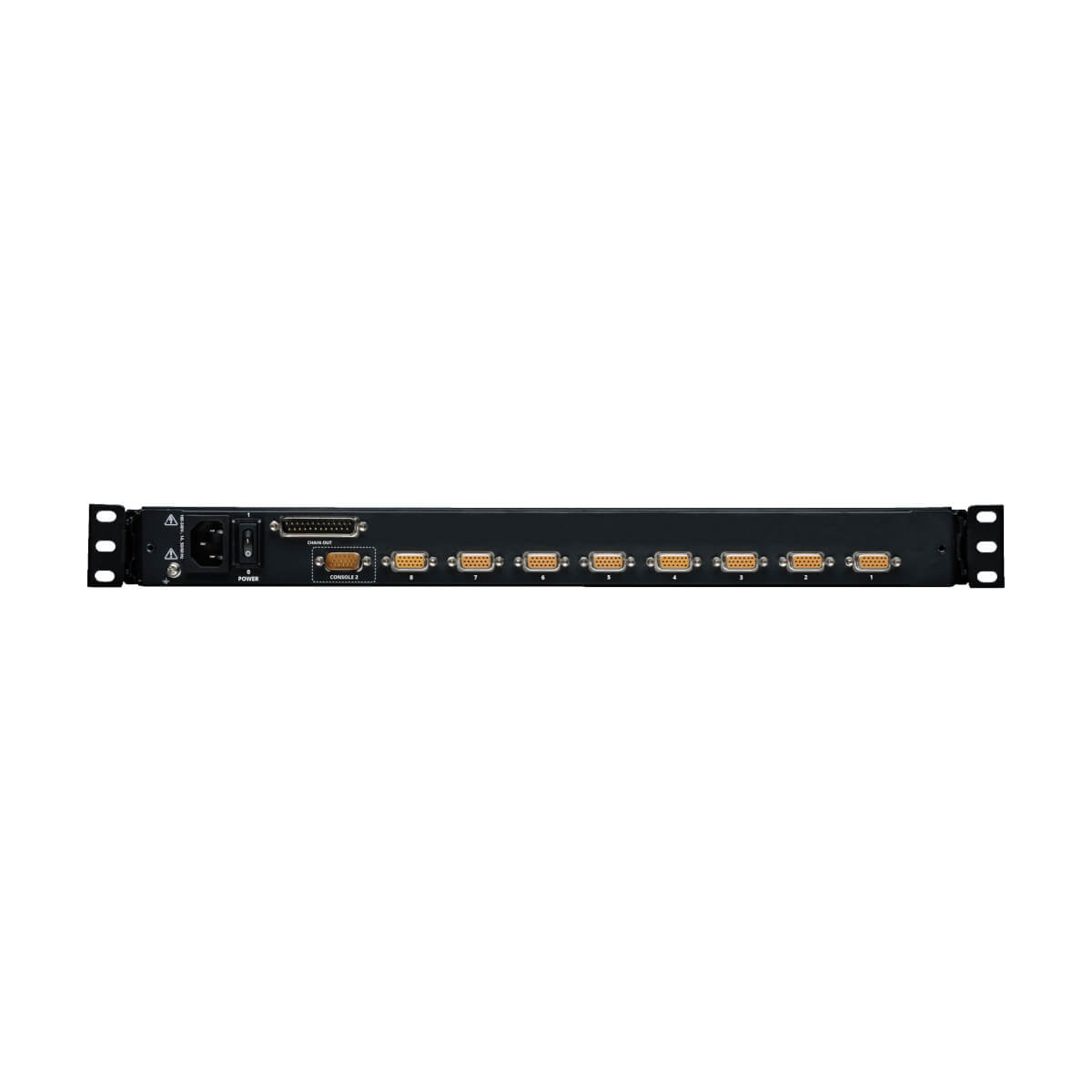 Eaton B020-U08-19-K NetDirector 8-Port 1U Rack-Mount Console KVM Switch