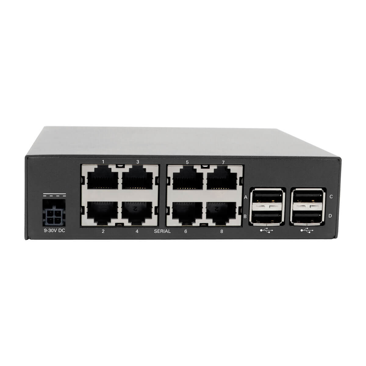 Eaton B093-008-2E4U-M 8-Port Console Server with Built-In Modem, 4Gb Flash and Dual SFP