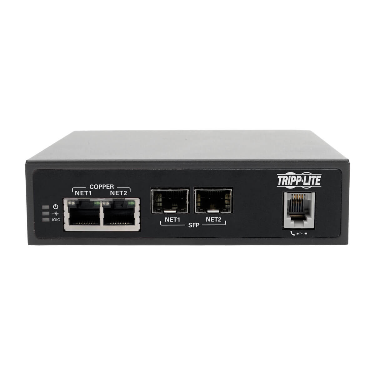 Eaton B093-008-2E4U-M 8-Port Console Server with Built-In Modem, 4Gb Flash and Dual SFP