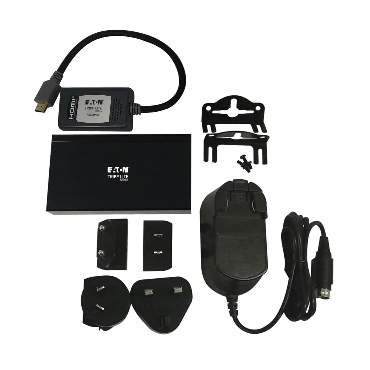 Eaton B127A-1A1-BHPH HDMI over Cat6 Extender Kit, Transmitter and Pigtail Receiver, 230 ft.