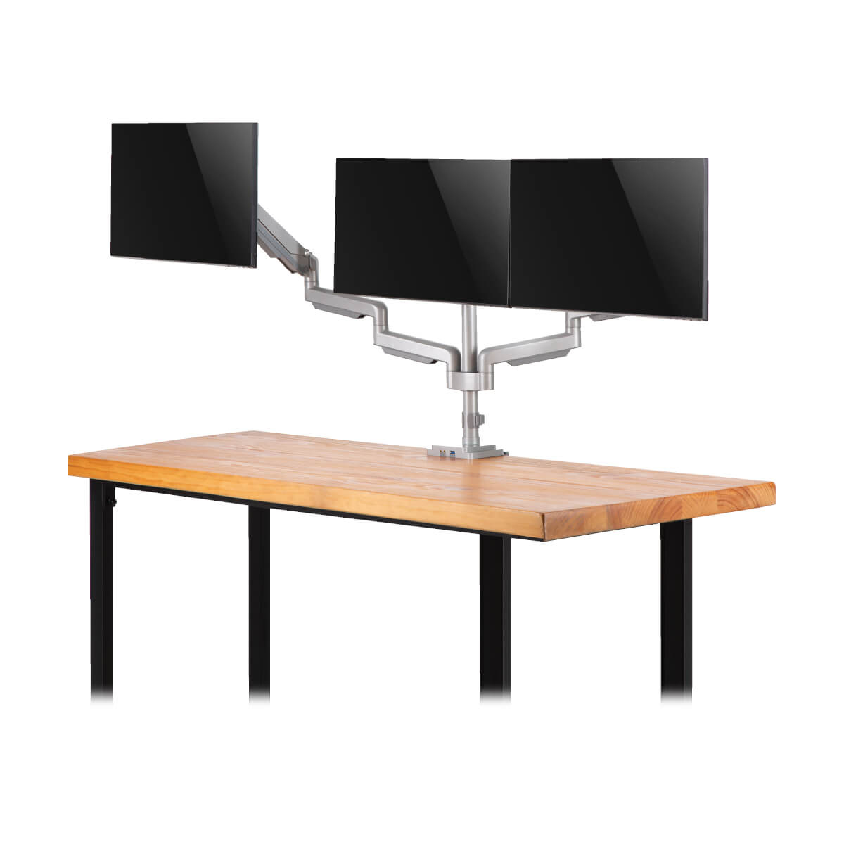 Eaton DDR1730TAL Triple-Display Flex-Arm Desktop Clamp for 17 to 30 Inch Flat-Screen Displays