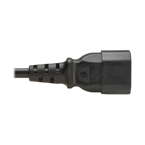 Eaton P004-02M-2C13EU Power cable, C14 to 2xC13 splitter cable, H05VV-F, 10A, 2M