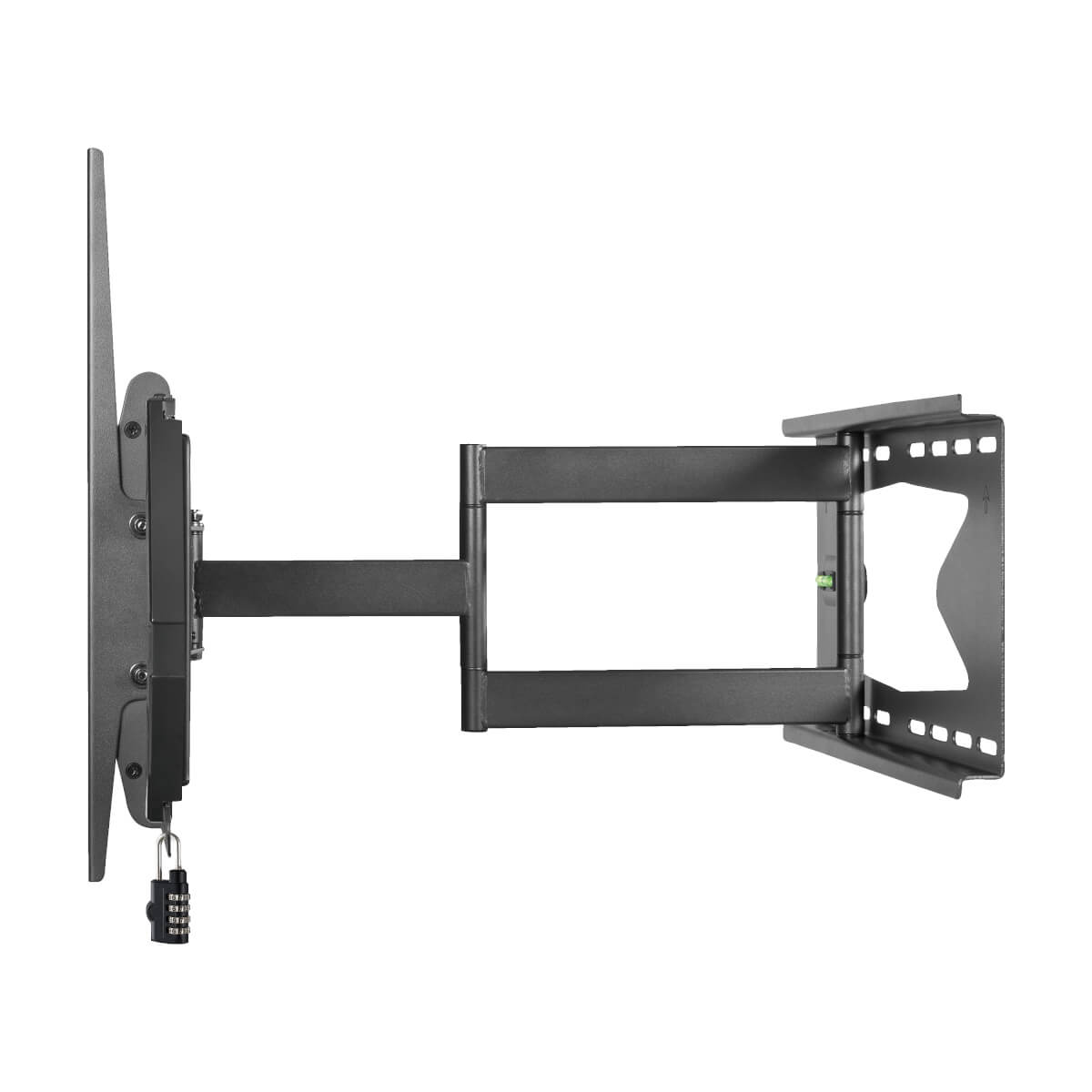 Eaton DWMSC3780MUL Heavy-Duty Full-MotionTV Wall Mount for 37 to 80 Inch, Flat/Curved