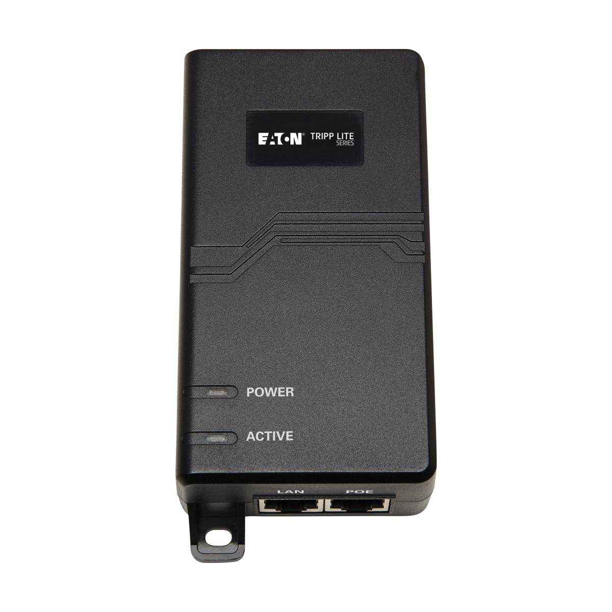 Eaton NPOE-30W-1G-INT Gigabit PoE+ Midspan Active Injector-IEEE 802.3at/802.3af,30W,1 Port