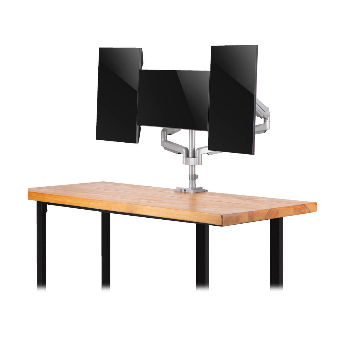 Eaton DDR1730TAL Triple-Display Flex-Arm Desktop Clamp for 17 to 30 Inch Flat-Screen Displays