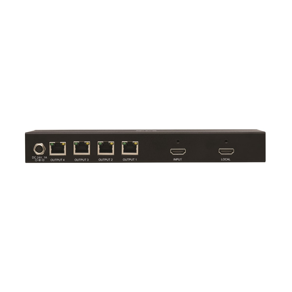 Eaton B127A-004-BH 4-Port HDMI over Cat6 Splitter - 4K 60 Hz, HDR, 4:4:4, PoC, 230 ft.