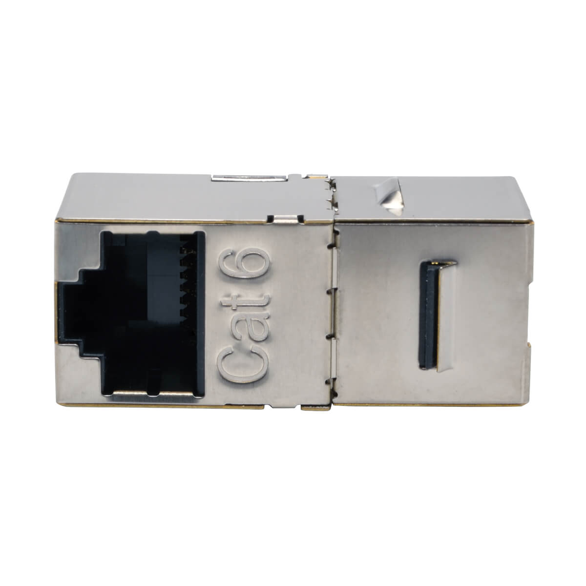 Eaton N235-001-SH-D Cat6 Straight-Through Modular Shielded In-Line Snap-In Coupler
