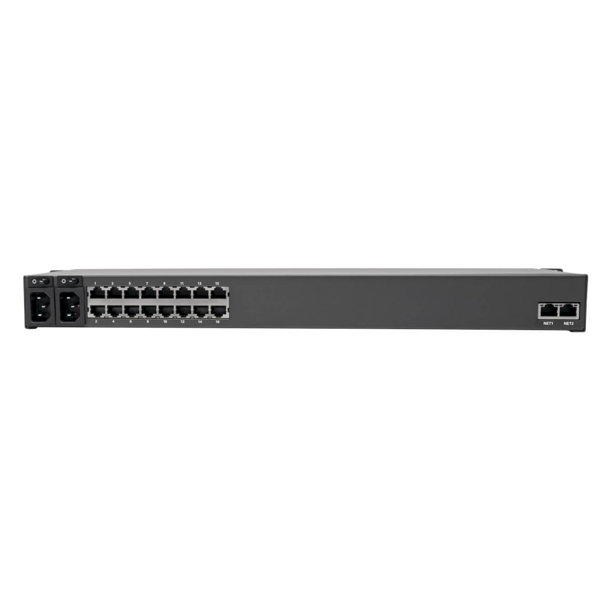 Eaton B097-016 16-Port Console Server, USB Ports-Dual GbE NIC, 4 Gb Flash, Desktop/1U Rack