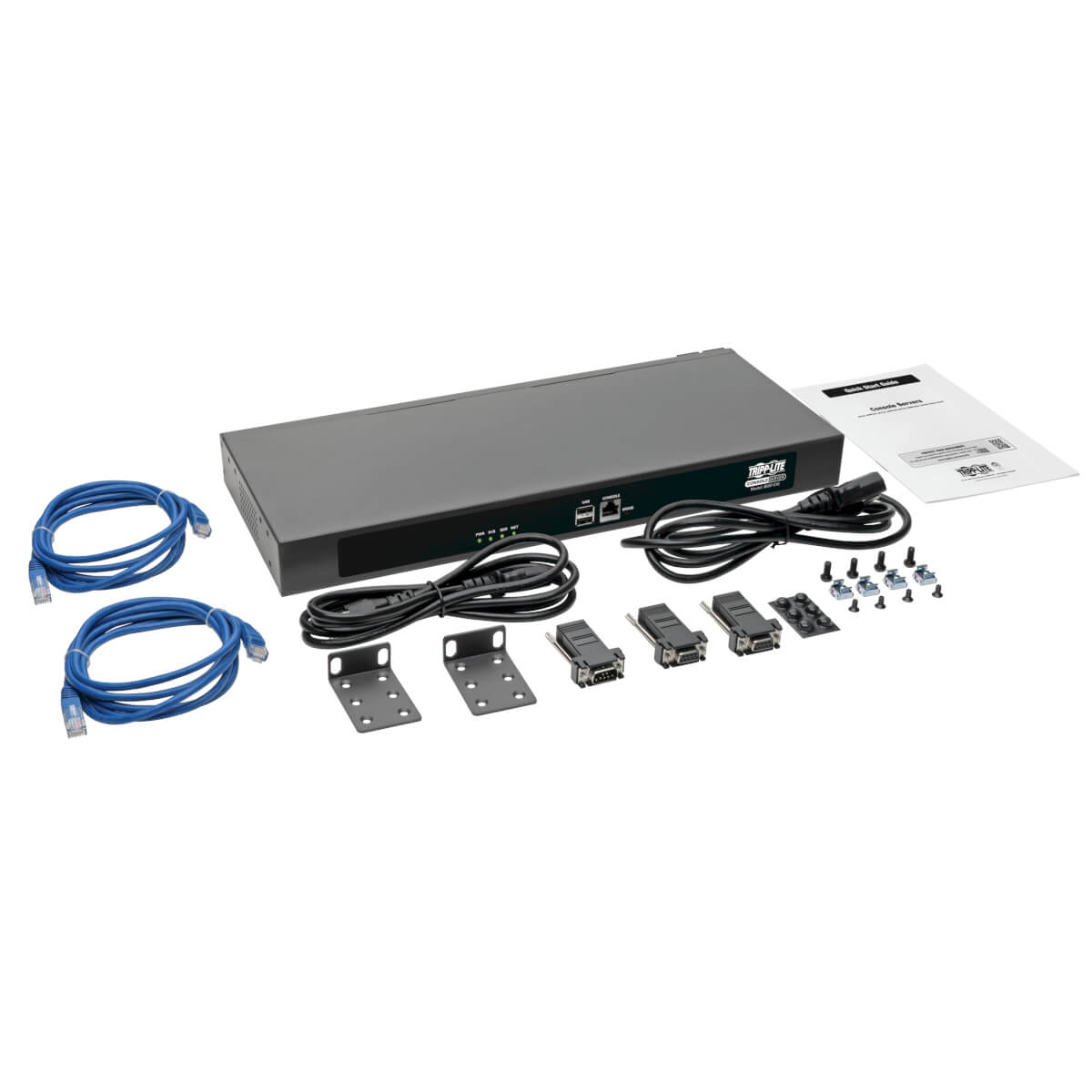 Eaton B097-016 16-Port Console Server, USB Ports-Dual GbE NIC, 4 Gb Flash, Desktop/1U Rack
