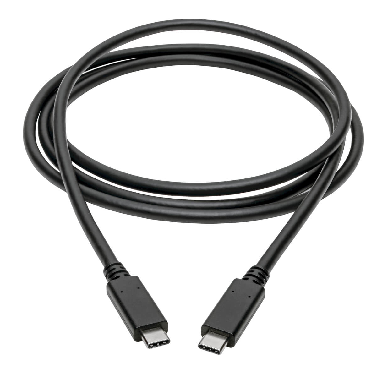 Eaton U420-006 USB-C Cable (M/M) - USB 3.1, Gen 1 (5 Gbps), Thunderbolt 3 Compatible,6 ft.