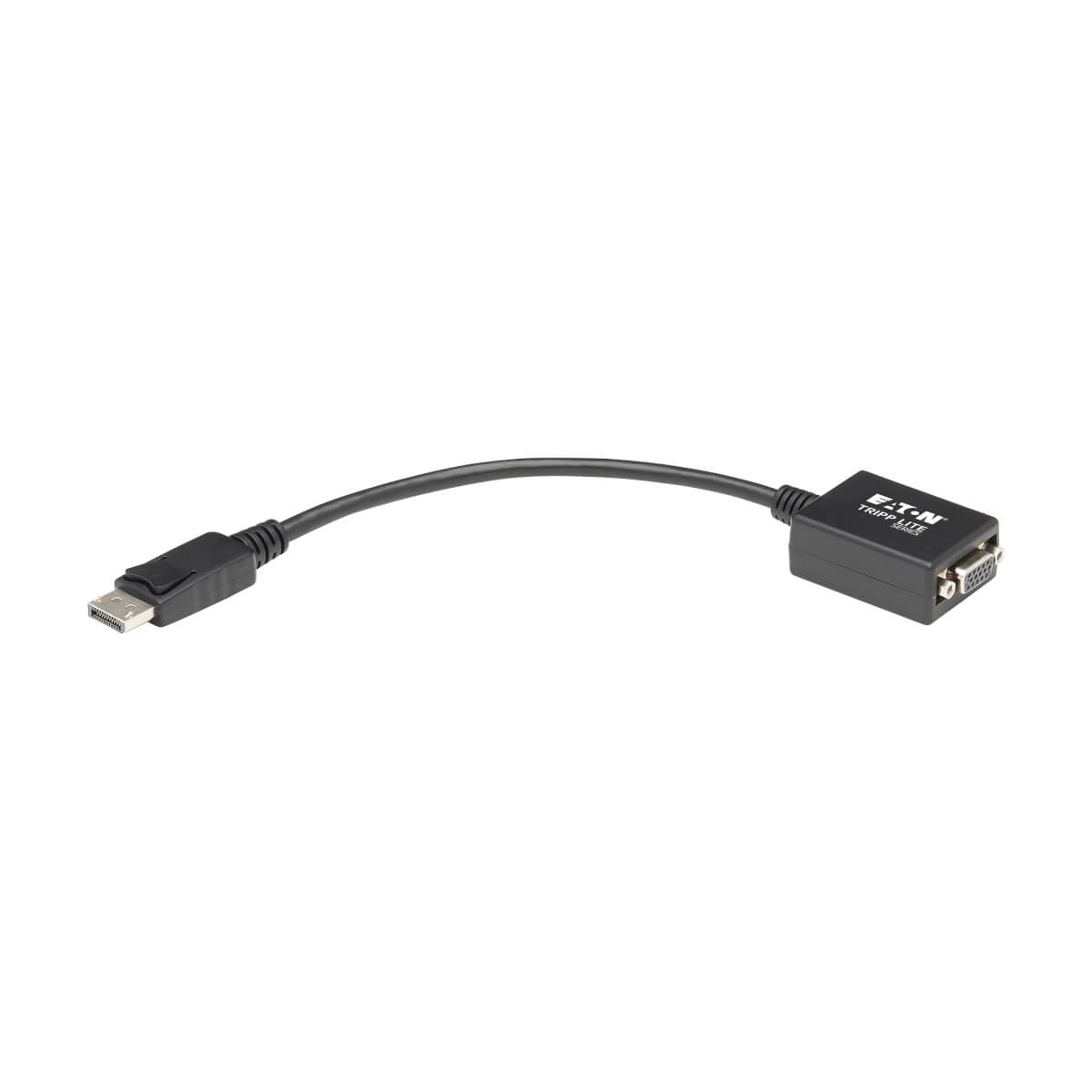 Eaton P134-06N-VGA DisplayPort to VGA Active Adapter Video Converter (M/F), 6 inch
