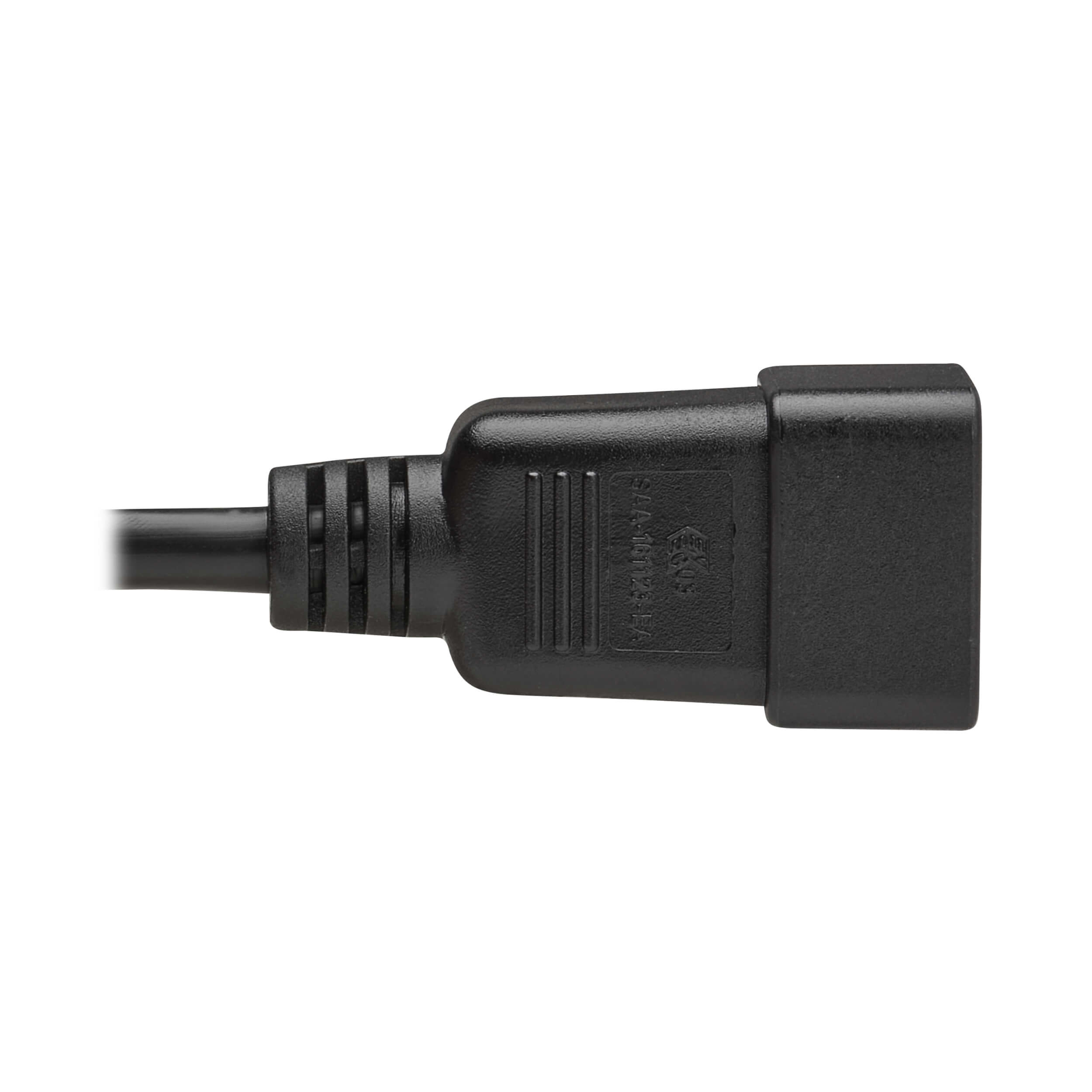 Eaton P036-02M-EU Power cable, C20 to C19, H05VV-F, 16A, 2M