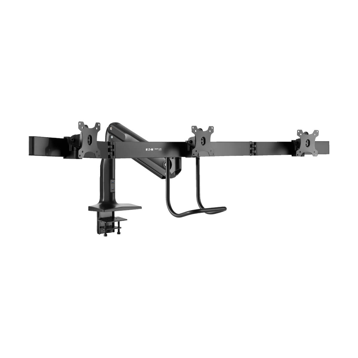 Eaton DMPDT1732AM Precision-Placement 3-Display Desk Clamp/Grommet for 17 to 32 Inch Displays