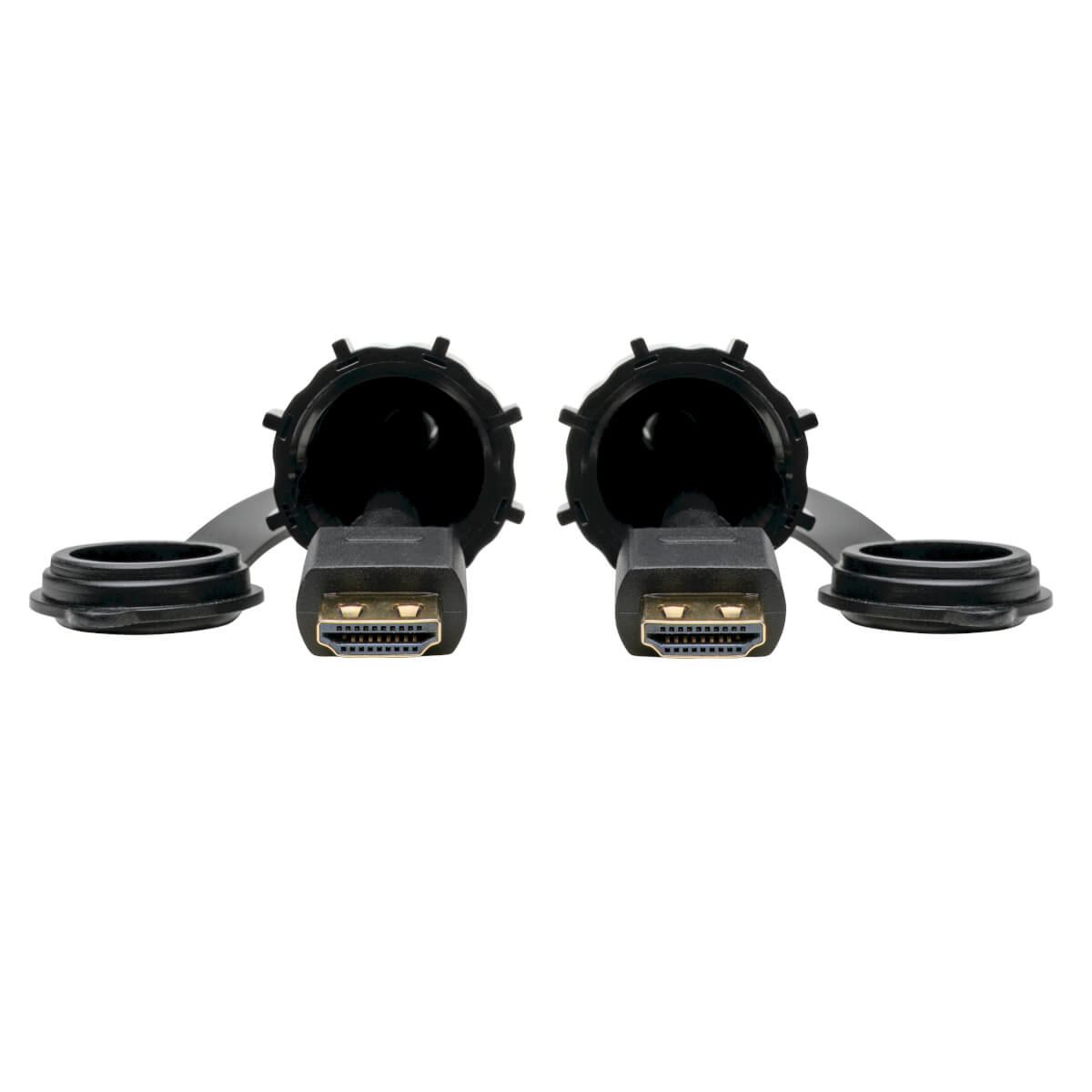 Eaton P569-012-IND2 High-Speed HDMI Cable (M/M) - 4K 60 Hz,HDR, Industrial, IP68, Bk,12ft.