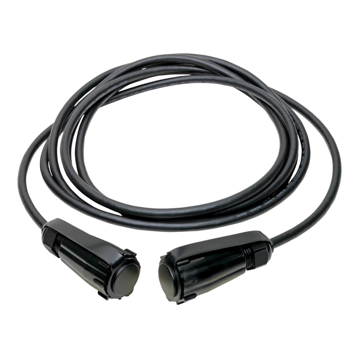 Eaton P569-012-IND2 High-Speed HDMI Cable (M/M) - 4K 60 Hz,HDR, Industrial, IP68, Bk,12ft.