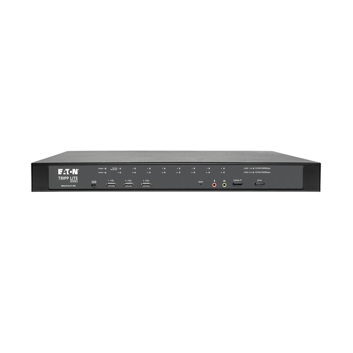 Eaton B064-016-01-IPG NetDirector 16-Port Cat5 KVM over IP Switch- 1 Remote + 1 Local User