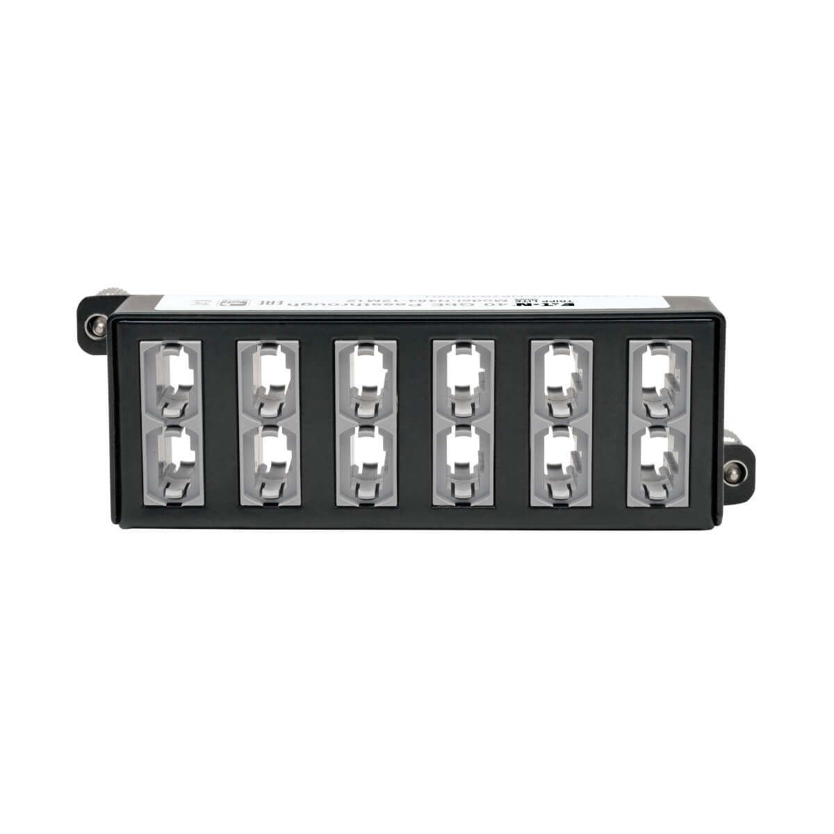 Eaton N484-12M12 40Gb Pass-Through Cassette - (x12) 12-Fiber MTP/MPO ( Female )