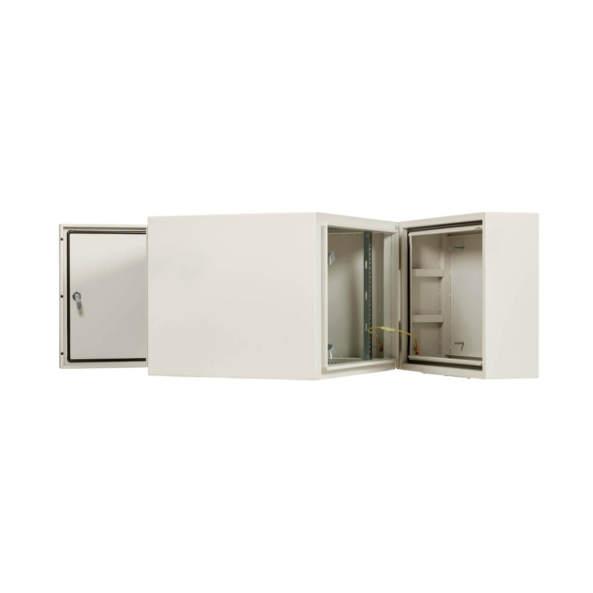 Eaton SRN4G9US SmartRack Industrial Enclosure with Lock-NEMA 4, Wall Mount, 28 Inches. Depth,9U