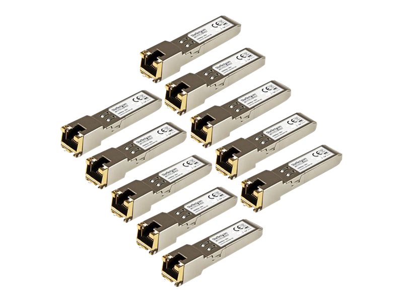 StarTech Gigabit RJ45 SFP Transceiver Module 10 Pack