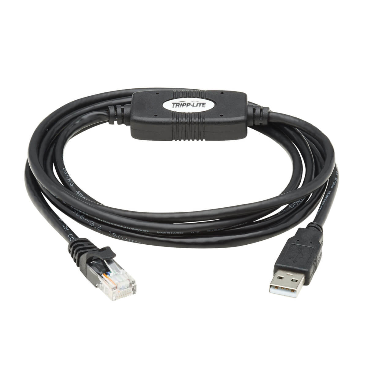 Eaton U009-006-RJ45-X USB-A to RJ45 Rollover Console Cable (M/M)