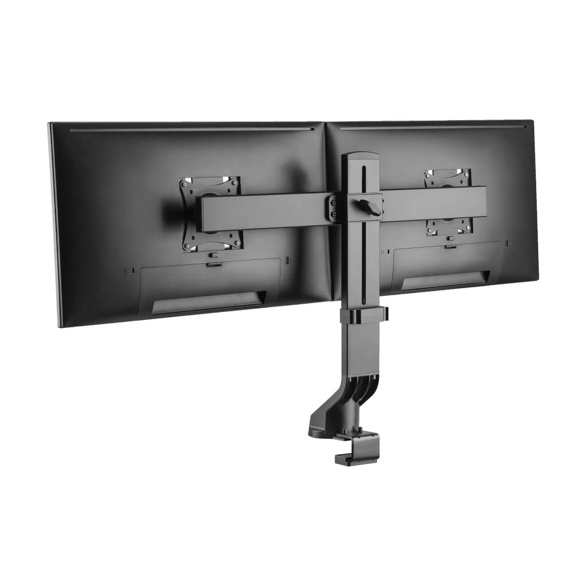 Eaton DDR1727DC Dual-Display Monitor Arm with Desk Clamp and Grommet -17 to 27 Inch Monitors