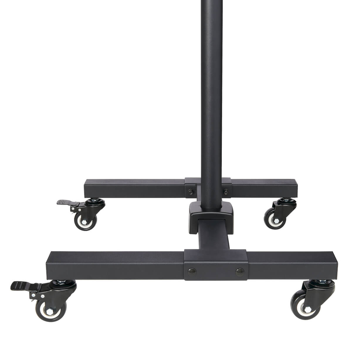 Eaton DMC1342S Mobile TV Stand-Height Adjust.,13 to 42 Inch TVs & Monitors, Locking Casters, BK