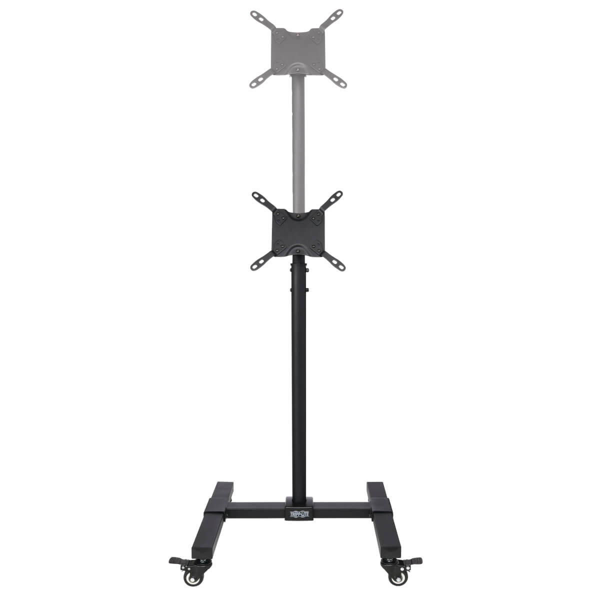 Eaton DMC1342S Mobile TV Stand-Height Adjust.,13 to 42 Inch TVs & Monitors, Locking Casters, BK