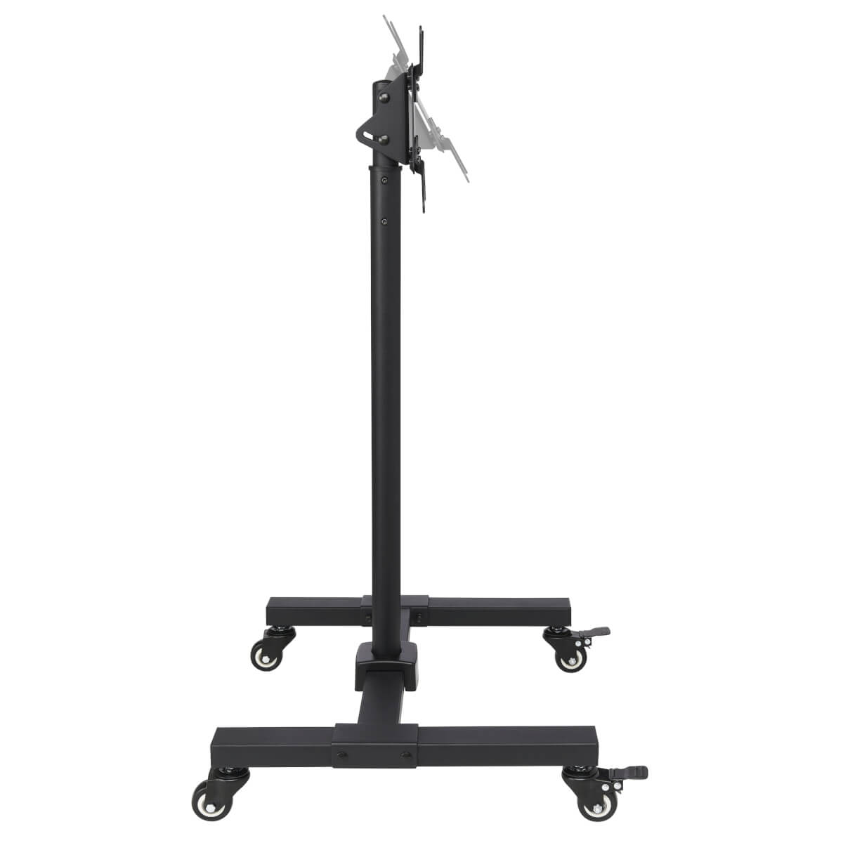 Eaton DMC1342S Mobile TV Stand-Height Adjust.,13 to 42 Inch TVs & Monitors, Locking Casters, BK