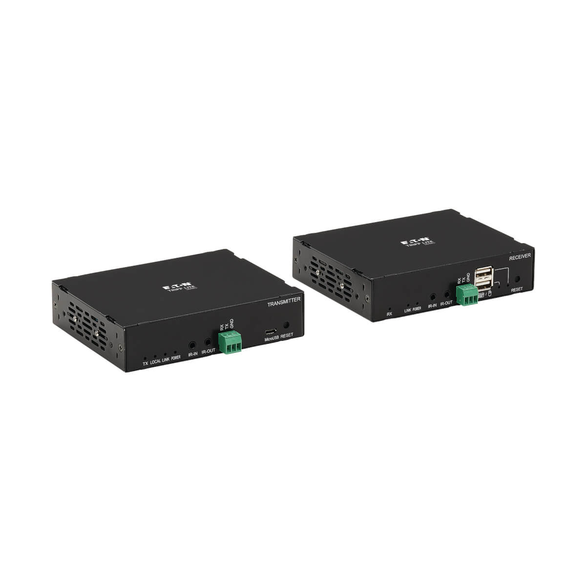 Eaton B127E-1A1-HH HDMI over Cat6 Extender Kit with Power over Cable - 4K 60 Hz, 328 ft.