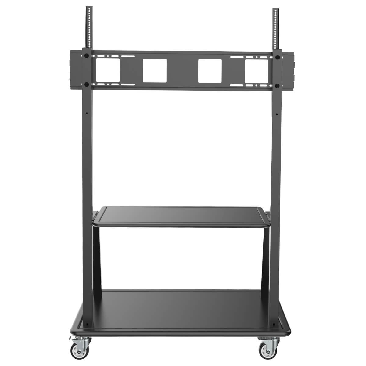 Eaton DMCS60105XXDD Heavy-Duty Rolling TV Cart for 60 to 105 Inch Flat-Screen Displays,BK