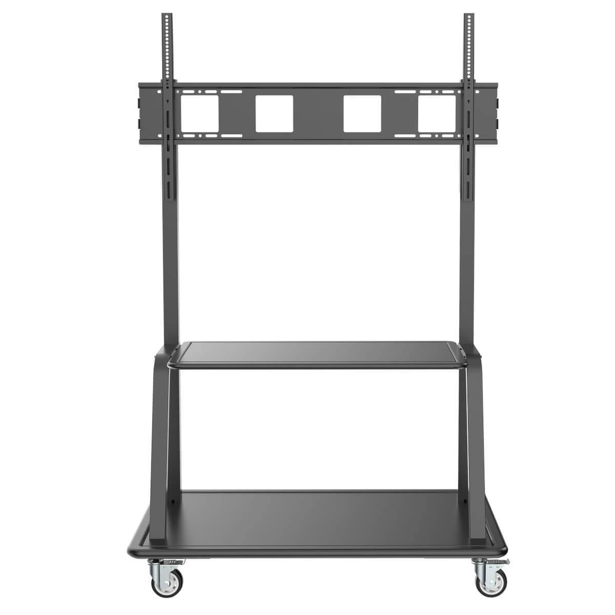 Eaton DMCS60105XXDD Heavy-Duty Rolling TV Cart for 60 to 105 Inch Flat-Screen Displays,BK