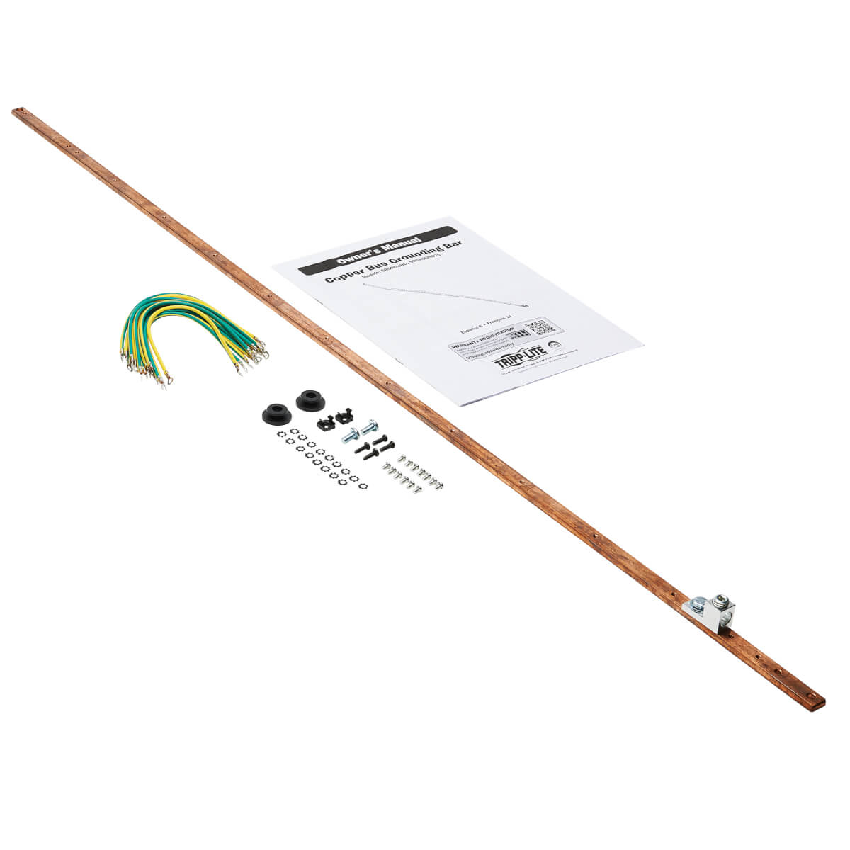 Eaton SRGROUND25 Copper Bus Grounding Bar for 24U and 25U Racks