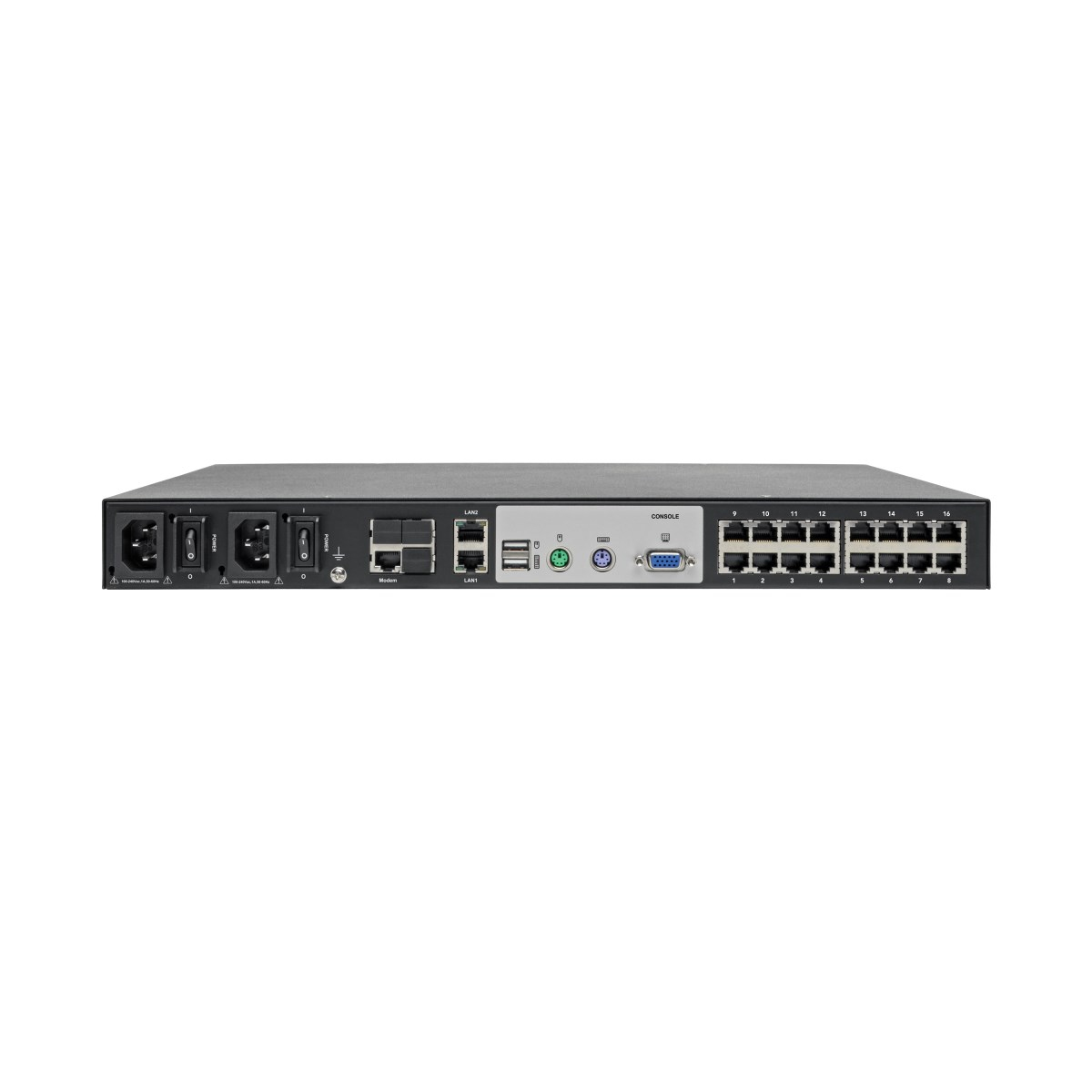 Eaton B064-016-01-IPG NetDirector 16-Port Cat5 KVM over IP Switch- 1 Remote + 1 Local User