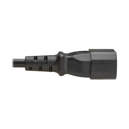 Eaton P004-02M-2C13EU Power cable, C14 to 2xC13 splitter cable, H05VV-F, 10A, 2M